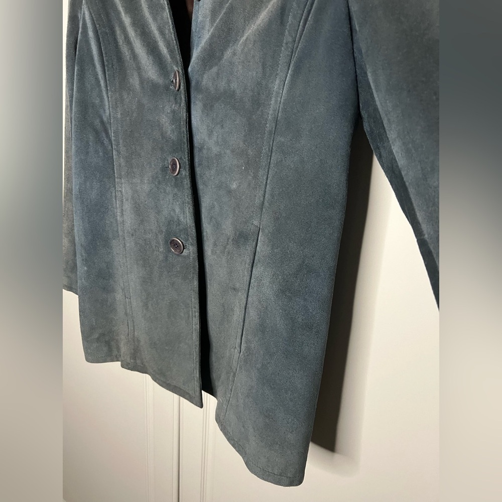 Vintage Coach 100% Suede Leather Jacket – Y2K Era - Picture 5 of 16